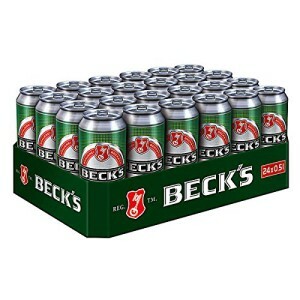 24 Dosen Beck´s Pils a 0,5l Dosen 4,9% vol. Becks Bier