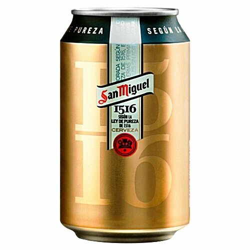 San Miguel 1516 - helles Bier - 1 x 0,33l